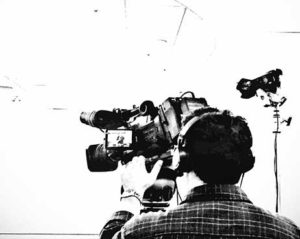 Tournage d'un film institutionnel